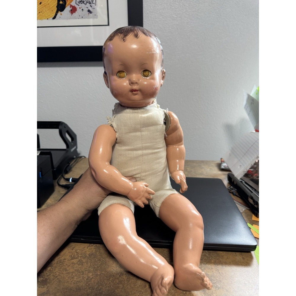 Vintage Effanbee Composition Doll 18"